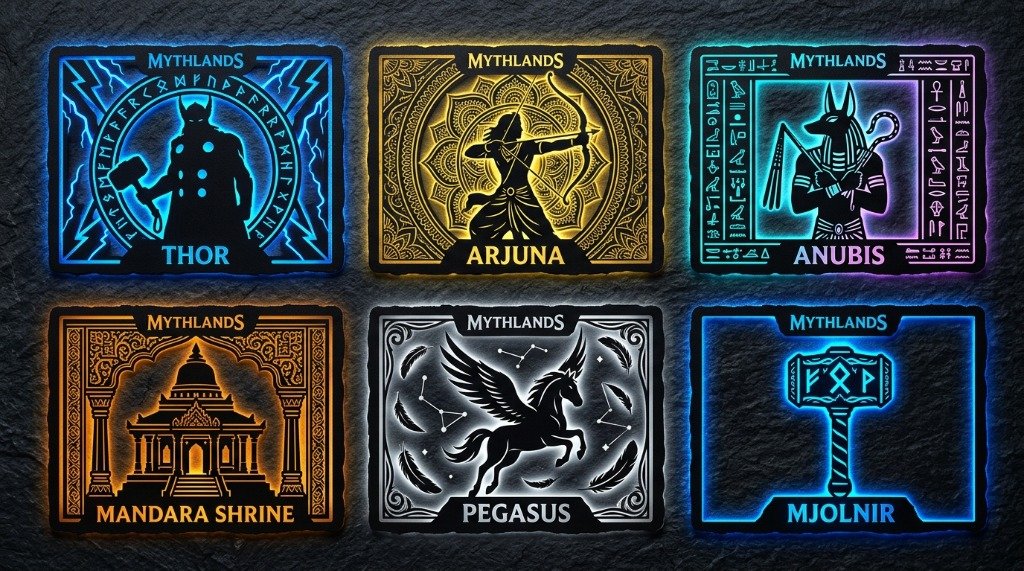 Physical Laser-Cut Metal Plaques
